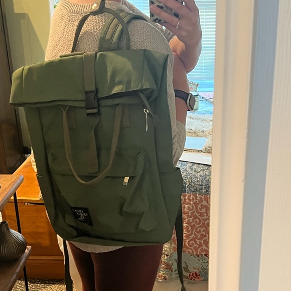 Premium Canvas Laptop Backpack - Durable, Comfortable, Everyday Use - Picture 10 of 12